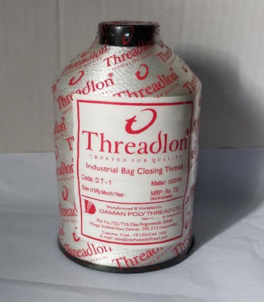 Cream Bag Closing Thread