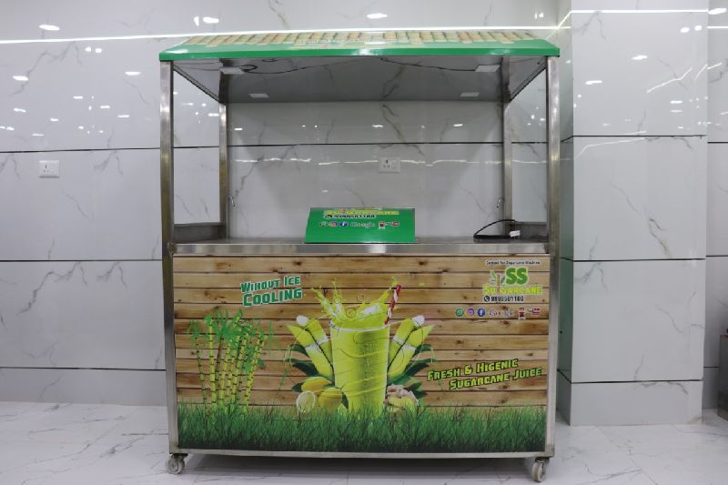 Jumbo Sugarcane Juice Machine With Cooling System