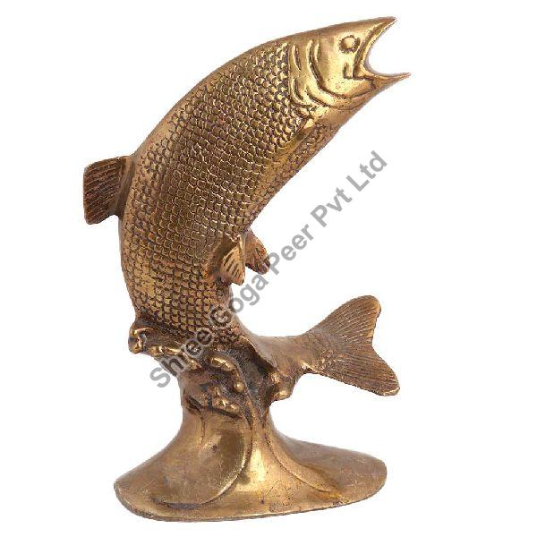 Brass Fish Statue