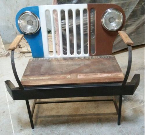 Antique Jeep Sofa Chair