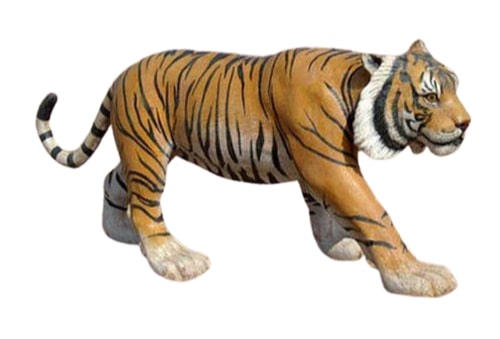 Fiberglass Tiger Statue
