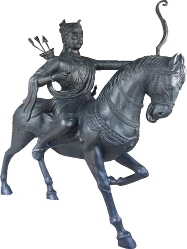 Human Horse Statue
