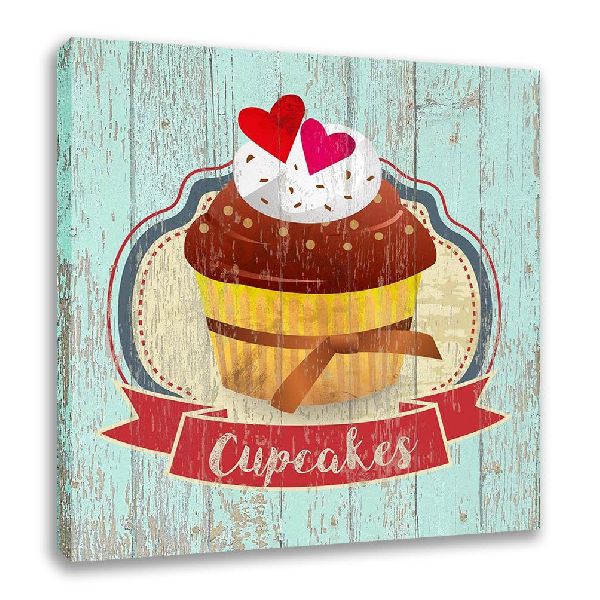 Cupcakes 11678 | Coffee Painting | Cafe Painting