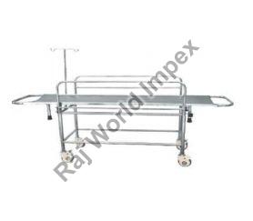 Stainless Steel Patient Trolley