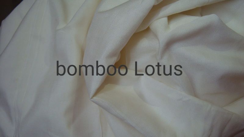 Bamboo Lotus Blended Fabric