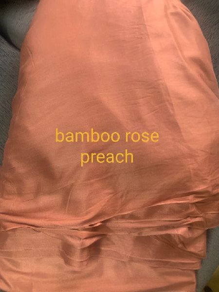 Bamboo Rose Blended Fabric