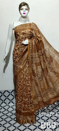Designer Cotton Printed Saree