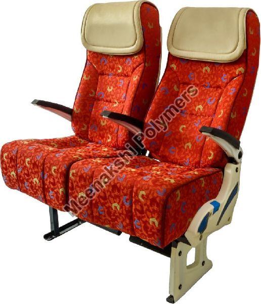 2x2 Crystal Push Back Bus Seat