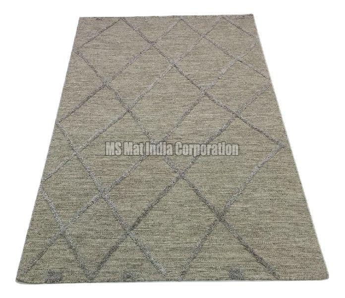 Hand Woven High Low Pile Textured Rugs\'