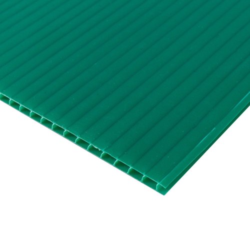 Green PP Corrugated Sheet