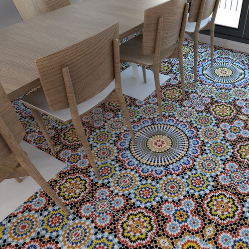 Printed Ceramic Floor Tiles