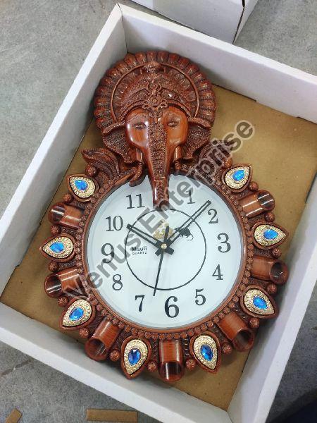 G1 Ganesha Design Wall Clock
