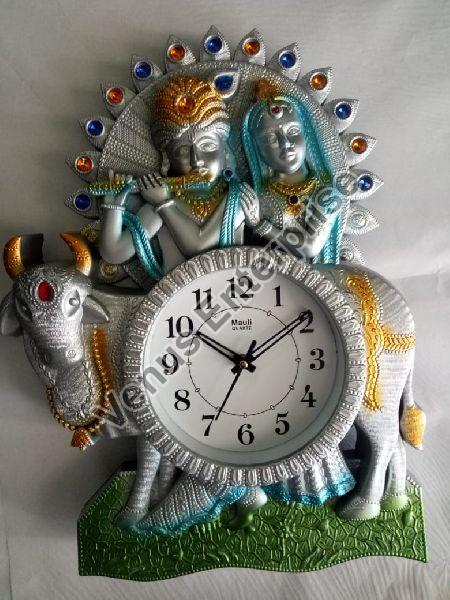 K2 Krishna Design Wall Clock