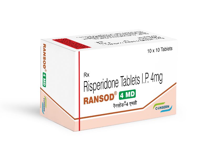 Risperidone 4mg Tablets