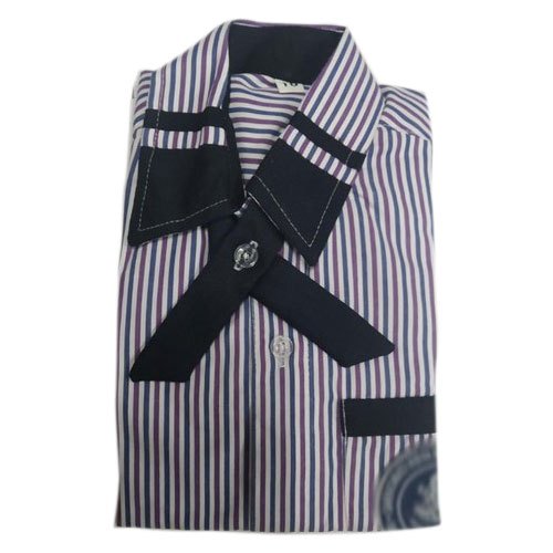 Striped School Shirt