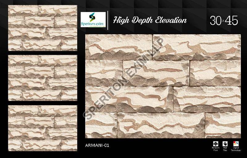High Depth Elevation Wall Tiles