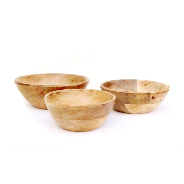 Wooden Fruit Bowls