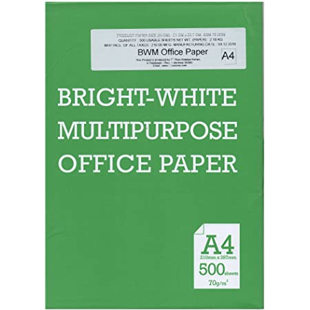 Bright White Copier Paper