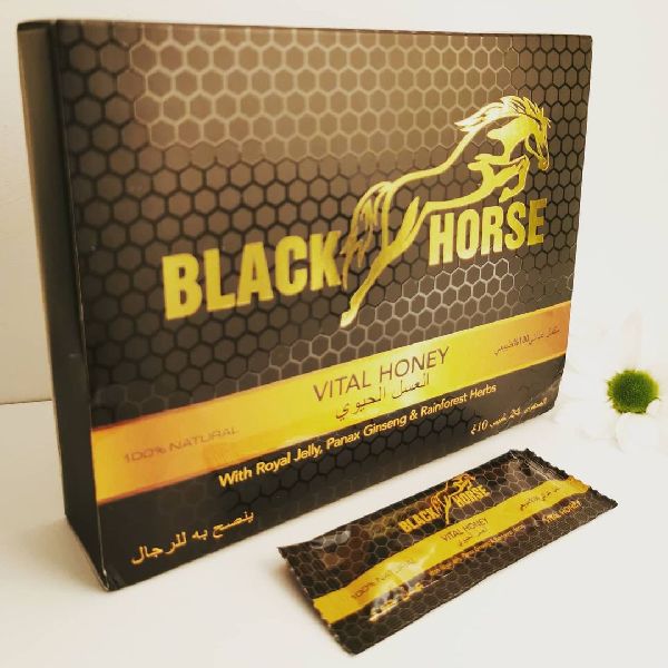 Black Horse Vital Honey for Him - 24 X 10 Gram Sachets