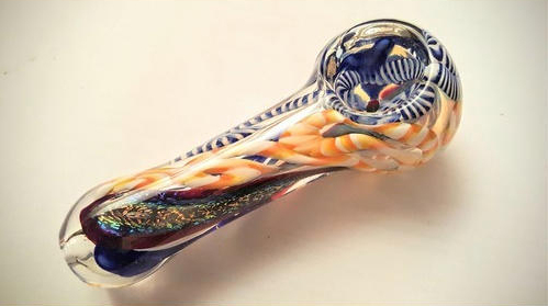 Dichro Glass Smoking Pipe