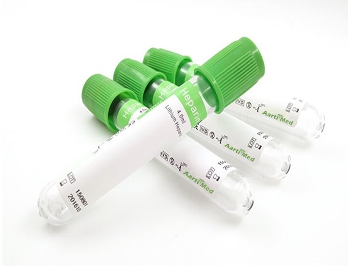 Lithium Heparin Blood Collection Tubes