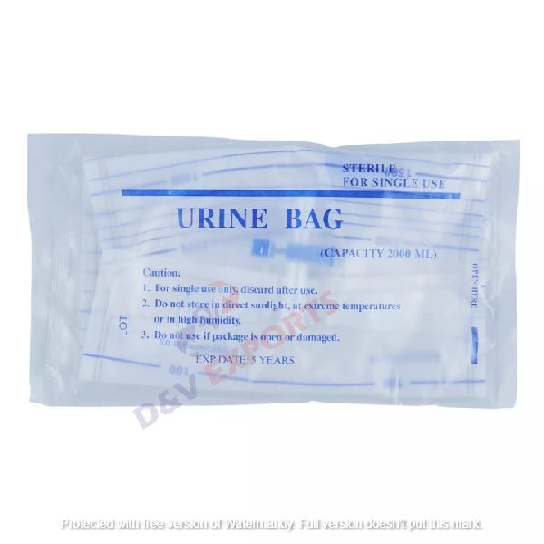 Pull Push Urine Collection Bag