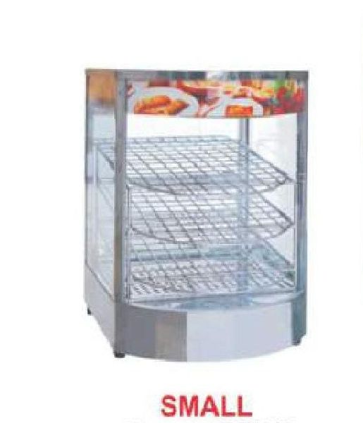 Small Vertical Round Glass Display Counter