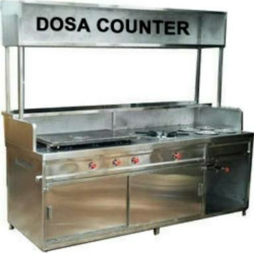 Stainless Steel Dosa Display Counter