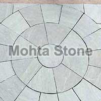 Kandla Grey Sandstone Circle Stone