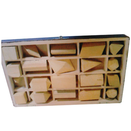 Wooden Educational Crystal Model Solids