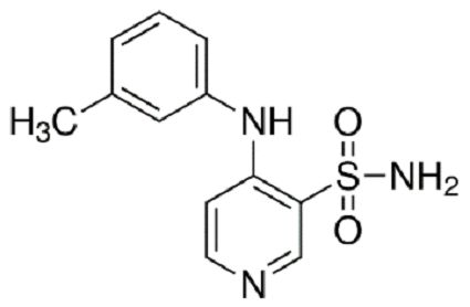 4-[(3-methylphenyl)amino]-3-pyridinesulfonamide