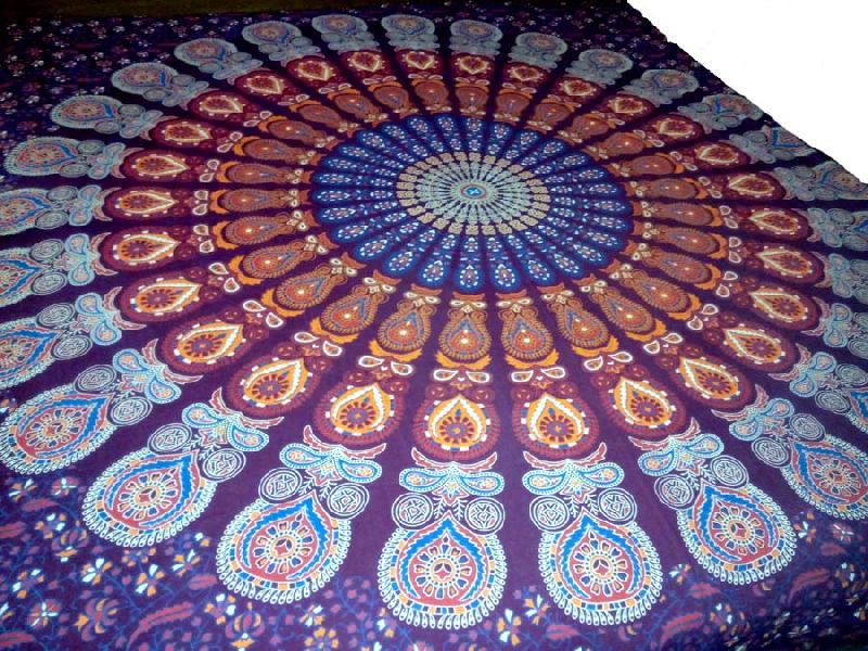 Mandala Tapestry Indian Wall Hanging Bedspread