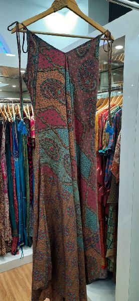 Old silk hotsell saree gown