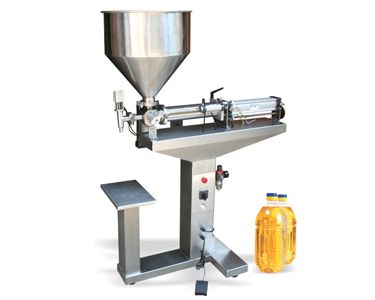Semi Automatic Liquid and Paste Filling Machine