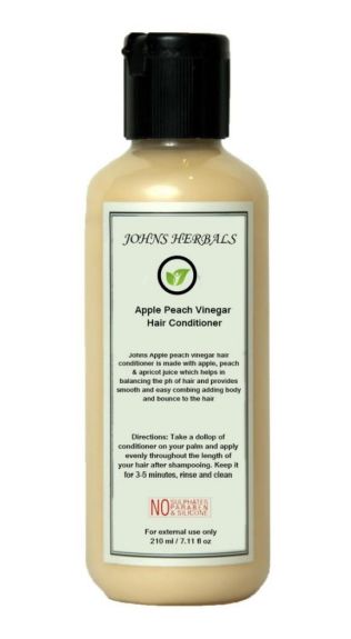 Apple Peach Vinegar Hair Conditioner