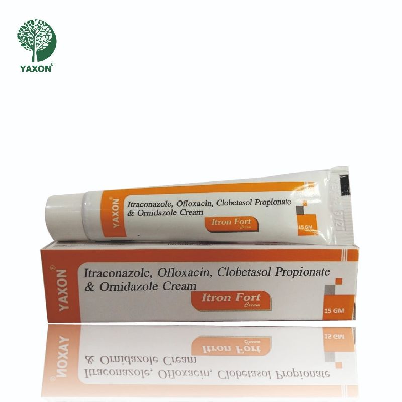 Ofloxacin + Ornidazole +itraconazole + Clobetasol Propionate Cream
