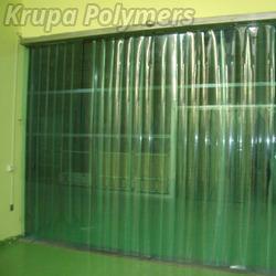 Green PVC Strip Curtain