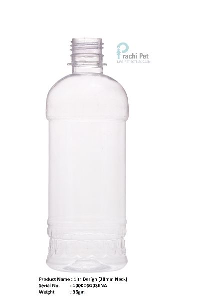 Plastic Pet Hair Oil Bottle
