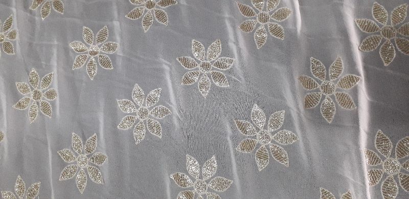 Embroidery Fabric Manufacturers in Surat, Best Embroidered Fabric Suppliers  Gujarat