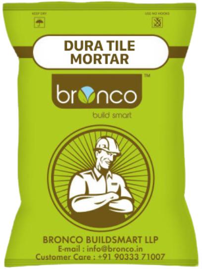 Bronco Dura Tile Mortar