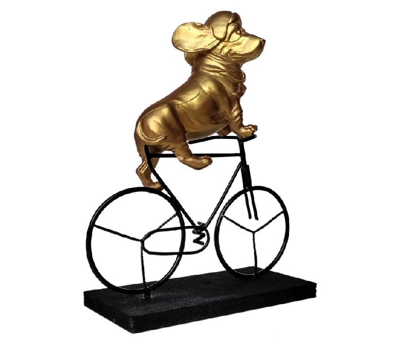 Cycling Elephant Statue