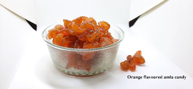 Orange flavoured amla candy