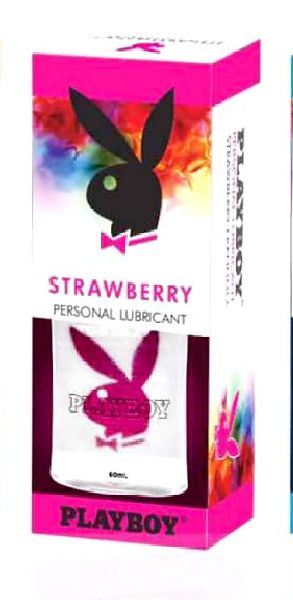 Playboy Strawberry Flavored Lubricant Gel