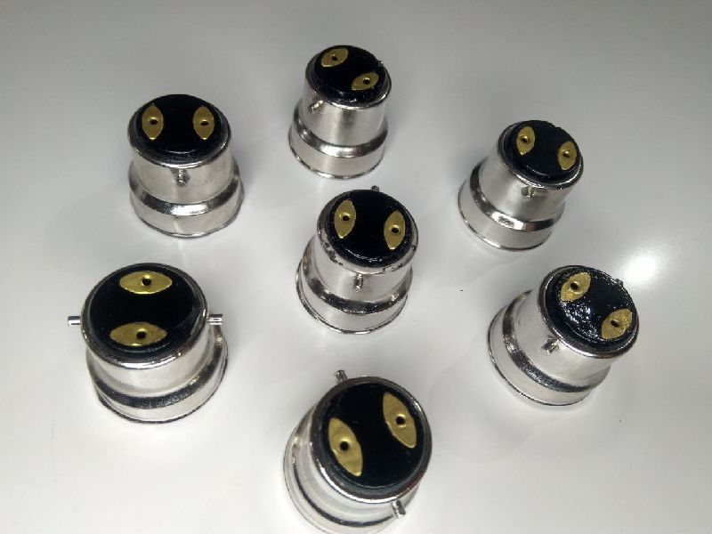 Aluminium B22 Nickel Cap