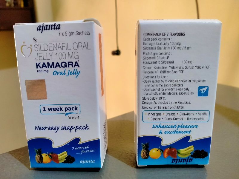 Kamagra Oral Jelly (Sildenafil Citrate Jelly)