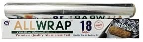 All Wrap 18 Meter Aluminium Foil Rolls