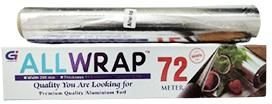 All Wrap 72 Meter Aluminium Foil Rolls
