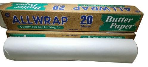 White Butter Paper Roll Manufacturer Supplier from Delhi India