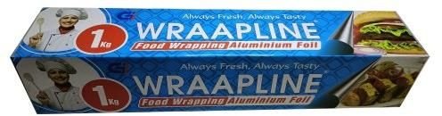 Wraapline 1 KG Aluminium Foil Rolls