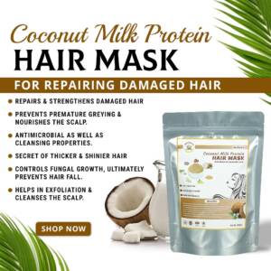 Herbeez Coconut Milk Protein Hair Mask